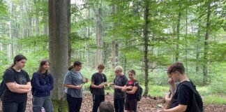 Waldtag 2023 vom Fachbereich Biologie der AFS Linden