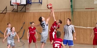 U12 von Linden Basketball mit Erfolg bei der Lions-Olympiade des HBV