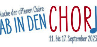 Ab in den Chor!!!