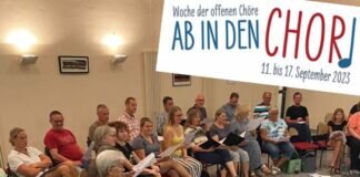 Ab in den Chor! Die Ettingshäuser Chöre laden Neueinsteiger zur Probe ein