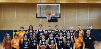 Neue Trikots für Mädchenteam und Tablet für Linden Basketball