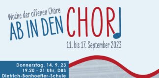 Ab in den Chor! Querton Lich e.V. lädt Neueinsteiger zur Probe ein