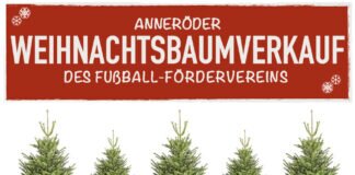 Weihnachtsbaumverkauf & Tannenbaumparty am 09.12.2023 in Annerod