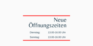 Neue Öffnungszeiten