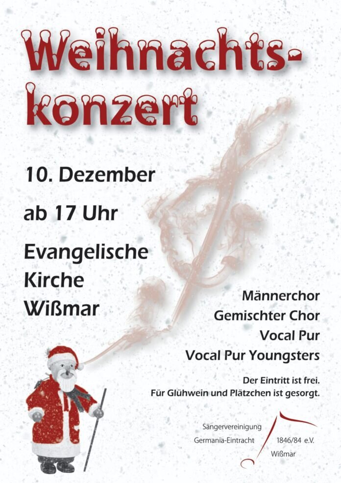 Plakat Adventskonzert 2023