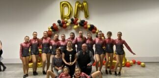 Rock´n´Roll Girlformation “Young Tigers” werden VIZE-Deutscher Meister 2023