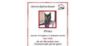 Tierpatenschaft verschenken!