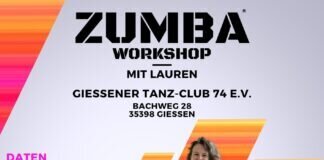 Gießener Tanz Club 74 e.V. bietet neuen Zumba-Workshop mit Lauren Snyder an