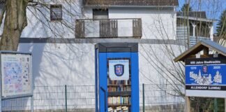 Bücherzelle in Allendorf (Lumda): Literatur zum Teilen und Tauschen