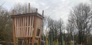 Neuer Spielplatz auf dem Schiffenberg