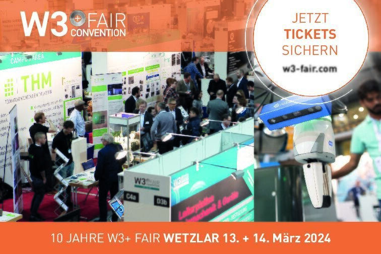 Hightech-Treff in Wetzlar – Fachmesse W3+ Fair bringt Innovationen von morgen in die Optikstadt