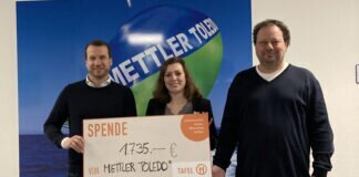 Beschäftigte von Mettler Toledo spenden Blut für den guten Zweck