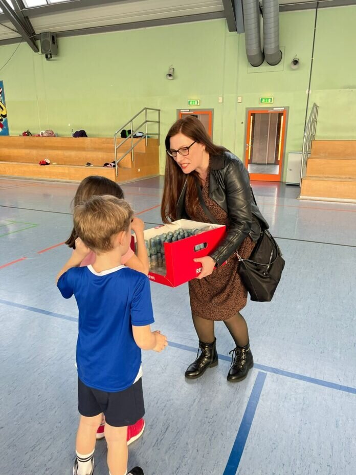 Besuch Handball Minis TSV 2024
