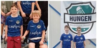 Hungener U13 Badmintonmannschaft wird Bezirksmeister