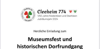 Historischer Ortsrundgang in Niederkleen ”Cleeheim774”