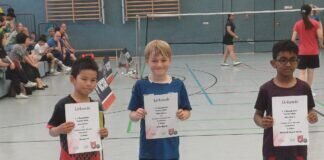 Badminton: Finn Beyer und Arno Plenz auch auf Hessenebene erfolgreich