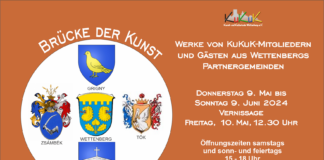 Partnerschaftsausstellung “Brücke der Kunst” im KuKuK geöffnet am Himmelfahrt – Vernissage am 10. Mai 2024