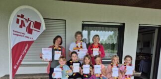 Sportabzeichen-Überreichung in Langsdorf