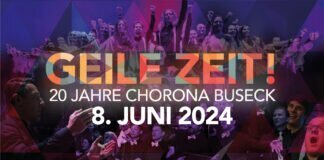 Geile Zeit! 20 Jahre Chor Chorona Buseck