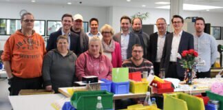 Prominente CDU-Politiker von Arbeit in Werkstatt der Lebenshilfe Gießen begeistert