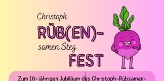 Brückenfest – 10 Jahre Rübsamensteg