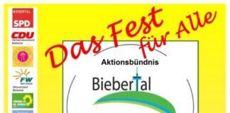 Am 2. Juni Fest für Vielfalt und Demokratie in Biebertal