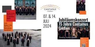 Jubiläumskonzert „15 Jahre Cantamus Gießen” in Heuchelheim