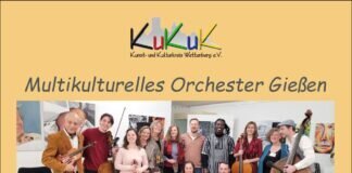Multikulturelles Orchester Gießen am Sonntag, den 23.06.2024 um 11 Uhr auf Burg Gleiberg – Benefizkonzert für „Musik statt Straße”
