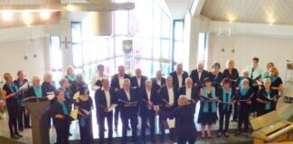 Standing Ovationen im Chorkonzert der Chorifeen