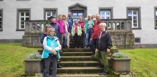 Unterwegs auf der „Voralpenstrecke“ rund um das Schloss Buseck und den Attenberg