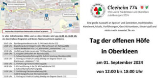 ‘offene Höfe’ in Oberkleen: Brauchtum, Oldtimer Traktoren & Musik