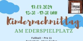 Kindernachmittag am Ederspielplatz