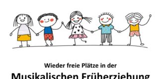 Wieder freie Plätze in der Musikalischen Früherziehung- Kostenlose Schnupperstunden