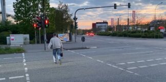 Längere Grünzeiten für den Fußgängerverkehr im Schiffenberger Tal