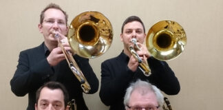 CrossOver Posaunenquartett – Ein Posaunenkonzert der besonderen Art am 09.11.2024 um 20:00 Uhr in der Vitos-Kapelle