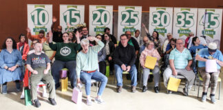 Wertschätzung und Dankbarkeit für teils 45 Jahre Engagement: Mitarbeiter-Ehrung in der Limeswerkstatt
