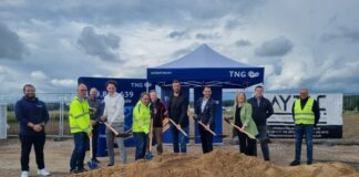 Spatenstich für den Glasfaserausbau in Linden – Tiefbau in Mühlberg und Forst gestartet