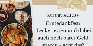 Lecker Essen und dabei auch noch bares Geld sparen – geht das?