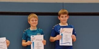 Arno Plenz und Finn Beyer gewinnen Hessenrangliste. Hungener Badmintonverein mit vierzehn Teilnehmern dabei