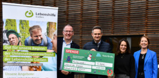 ALDI-Spende unterstützt „Begleitete Elternschaft“ der Lebenshilfe Gießen