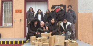 Nikolausaktion für Obdachlose- Klasse 8P der AvH beteiligt sich