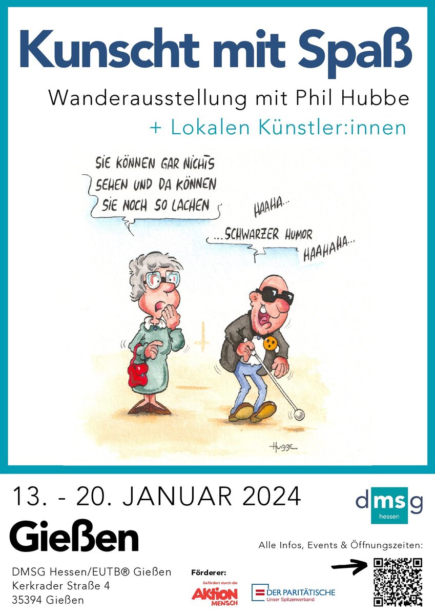 Kunscht mit Spass_Poster,Flyer_Gießen