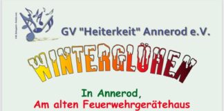 Winterglühen Gesangverein Heiterkeit Annerod 2024