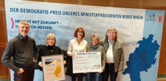 Kunst in Licher Scheunen e.V. erhält Demografie-Förderpreis des Landes Hessen