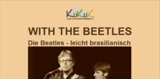 Die Beatles… leicht brasilianisch im KuKuK am Samstag, 1. März um 19.30 Uhr