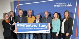 Gewonnen beim Förderwettbewerb der Volksbank Mittelhessen!