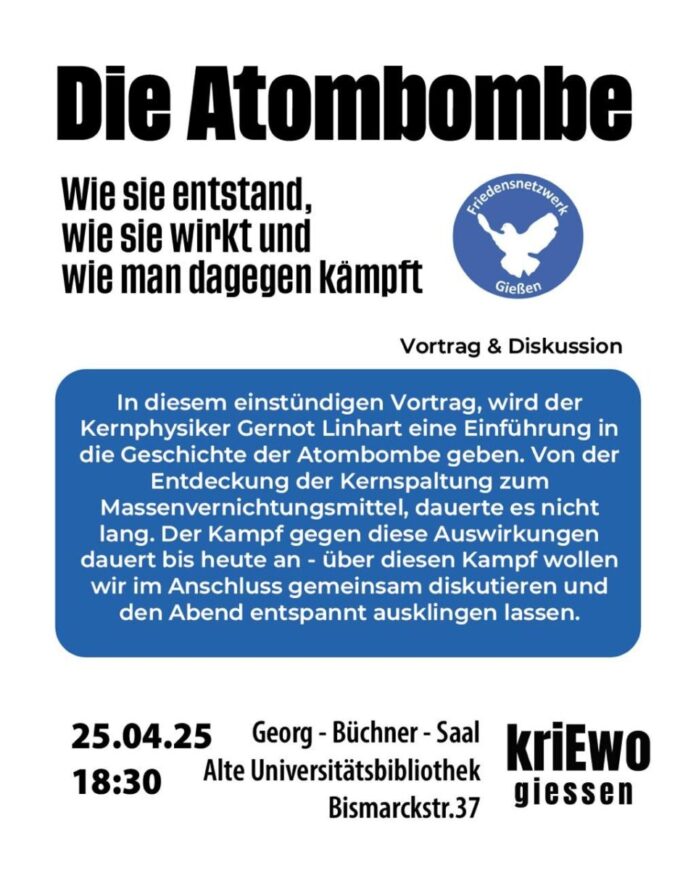 Vortrag Die Atombombe