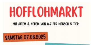 Am Samstag, den 7. Juni verwandelt sich ein Hof in Gießen-Wieseck zu einem bunten Flohmarkt!