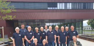 Alterskameraden zu Besuch im Gefahrenabwehrzentrum