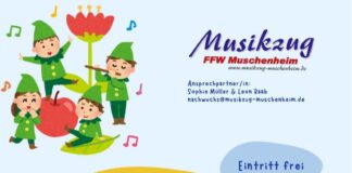 Musikzug Muschenheim: Kinder-Mitmach-Konzert, Sonntag, 18. Mai 2025 um 10:30 Uhr